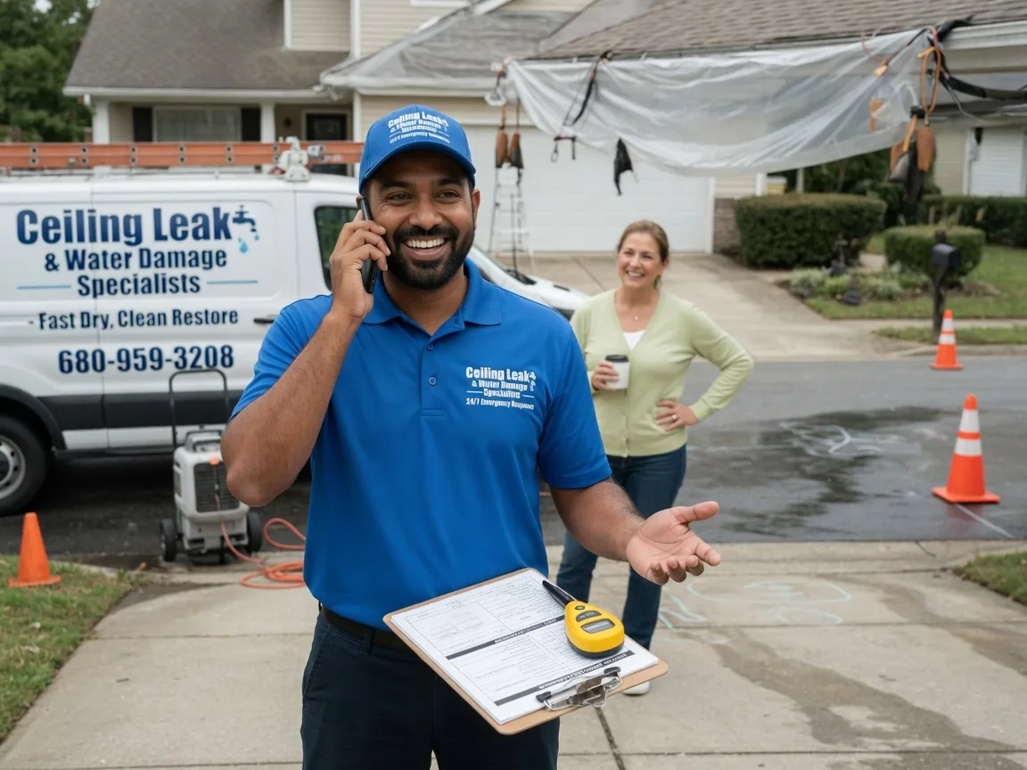 Ceiling Leak Cleanup Conde, SD FAQs